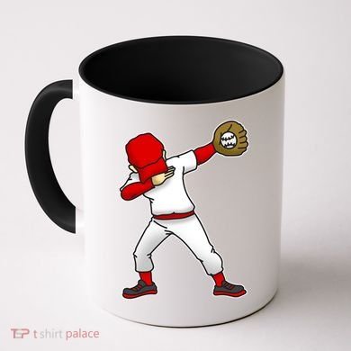 Dabbing Baseball Player Coffee Mug