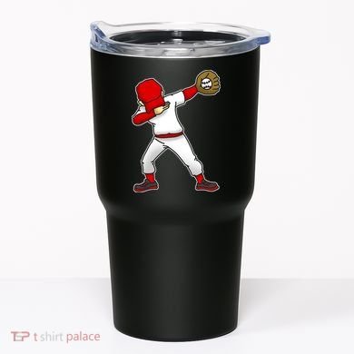 Dabbing Baseball Player Tumbler