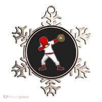 Dabbing Baseball Player Ornament thumb 0