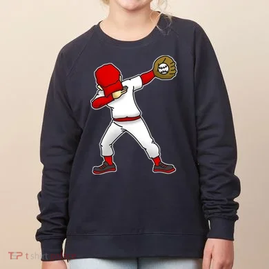 Dabbing Baseball Player Women's Sweatshirt