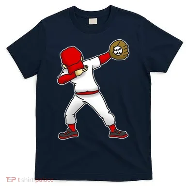 Dabbing Baseball Player T-Shirt