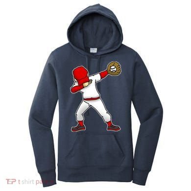 Dabbing Baseball Player Women's Hoodie