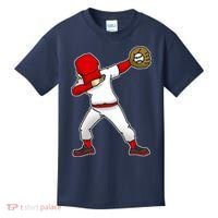 Dabbing Baseball Player Kids T-Shirt thumb 0