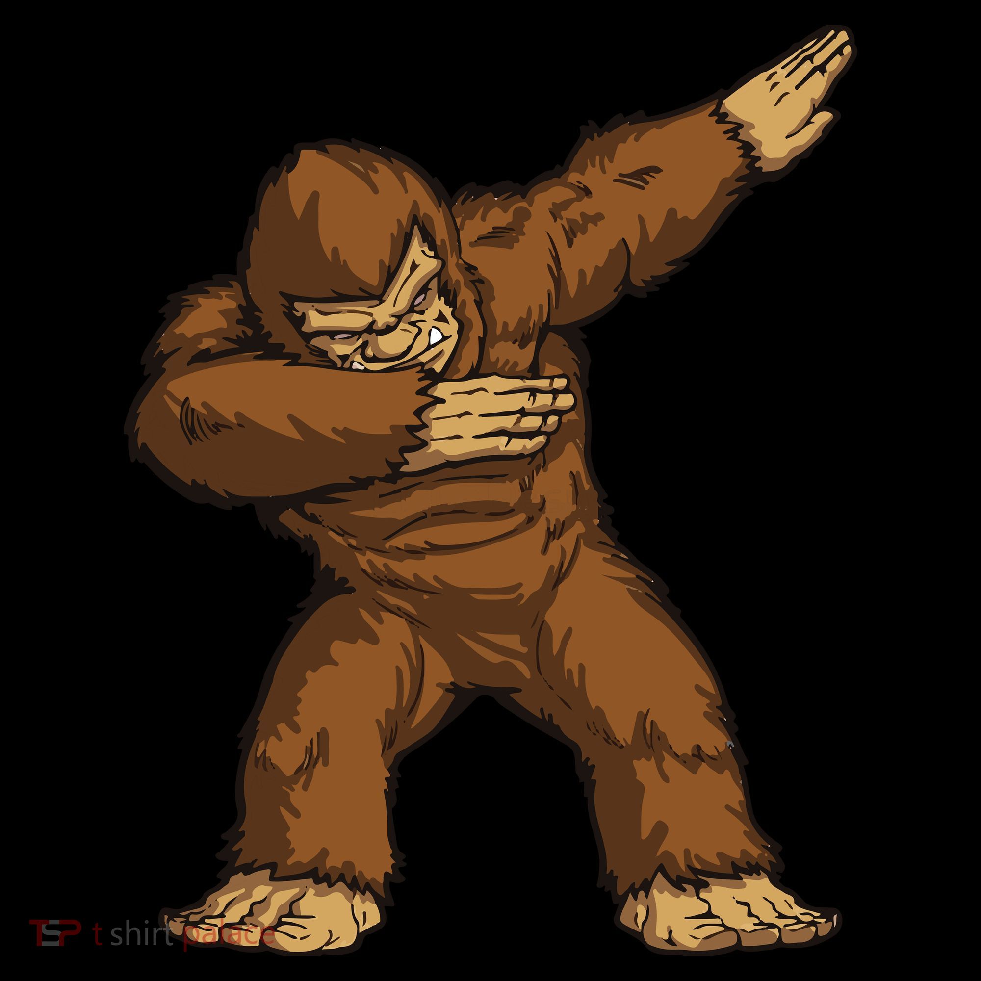 Dabbing Bigfoot Doggie Tank