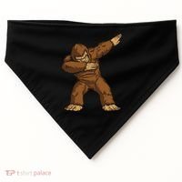 Dabbing Bigfoot USA-Made Doggie Bandana thumb 0