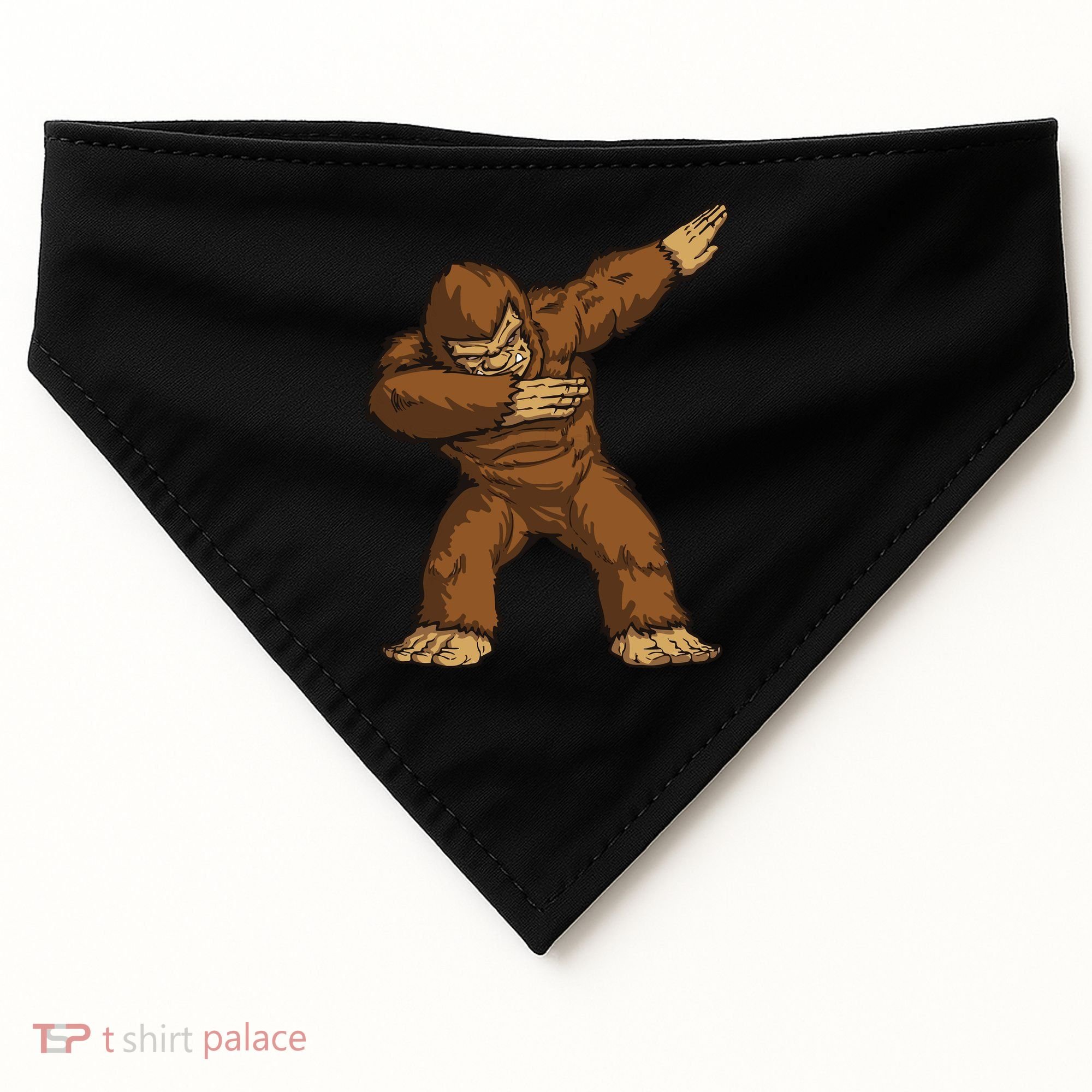 Dabbing Bigfoot USA-Made Doggie Bandana