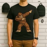 Dabbing Bigfoot T-Shirt thumb 6