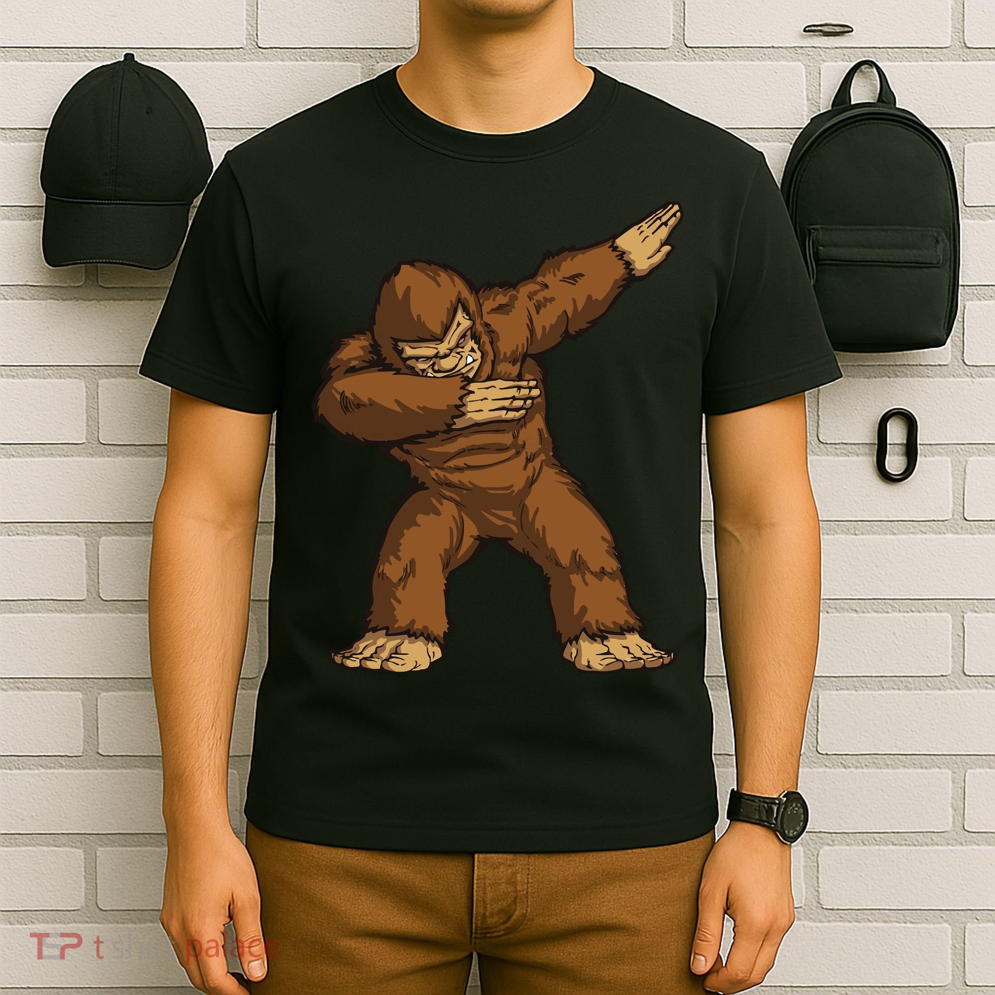 Dabbing Bigfoot T-Shirt