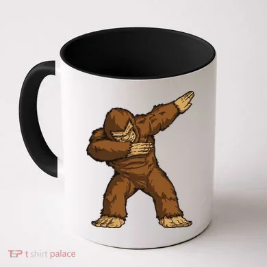 Dabbing Bigfoot Coffee Mug