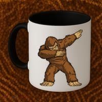 Dabbing Bigfoot Coffee Mug thumb 2