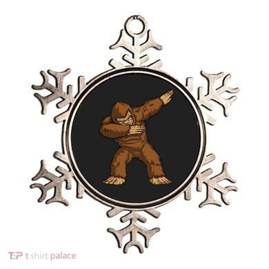 Dabbing Bigfoot Ornament
