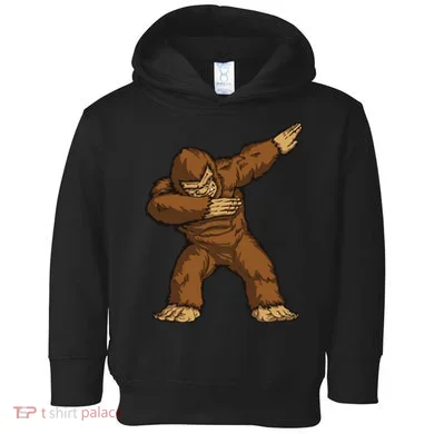 Dabbing Bigfoot Toddler Hoodie