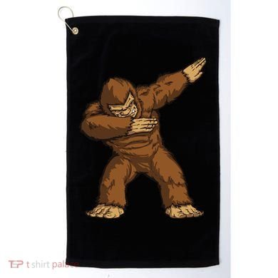 Dabbing Bigfoot Golf Towel
