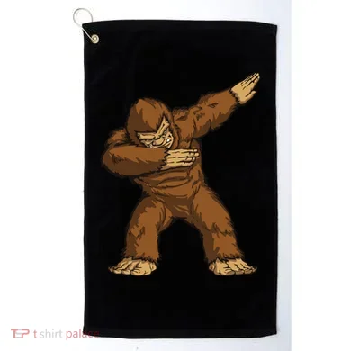 Dabbing Bigfoot Golf Towel