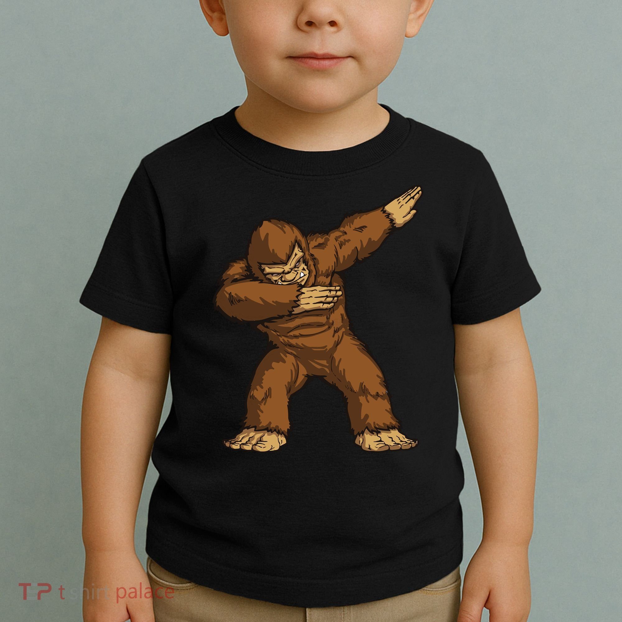 Dabbing Bigfoot Toddler T-Shirt