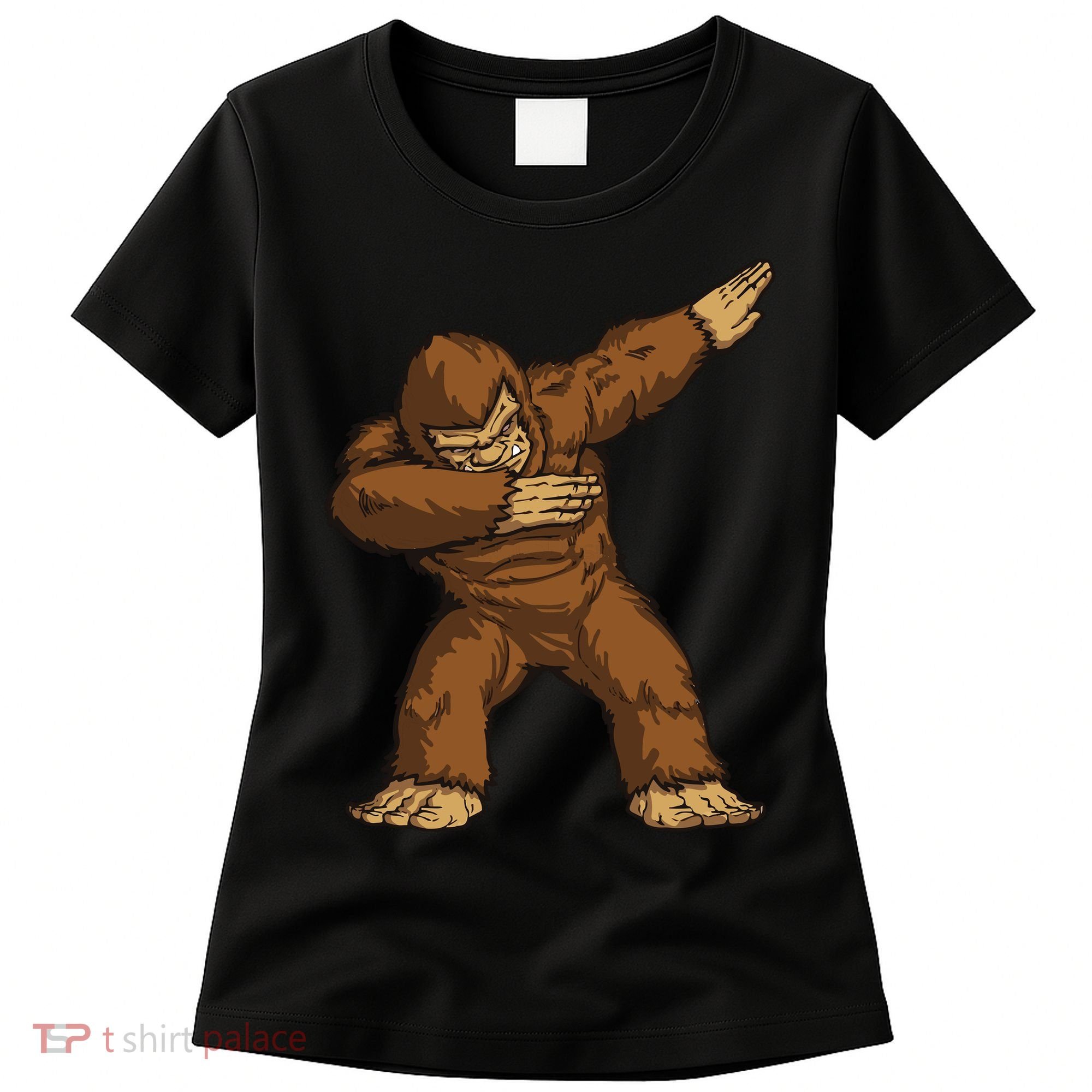 Dabbing Bigfoot Women's T-Shirt