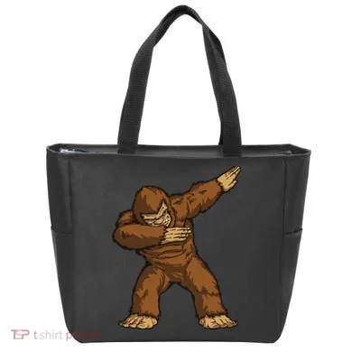 Dabbing Bigfoot Tote Bag