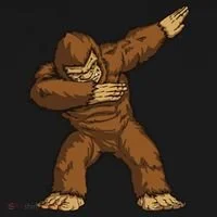 Dabbing Bigfoot Tote Bag thumb 4