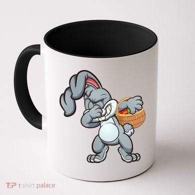 Dabbing Bunny Coffee Mug