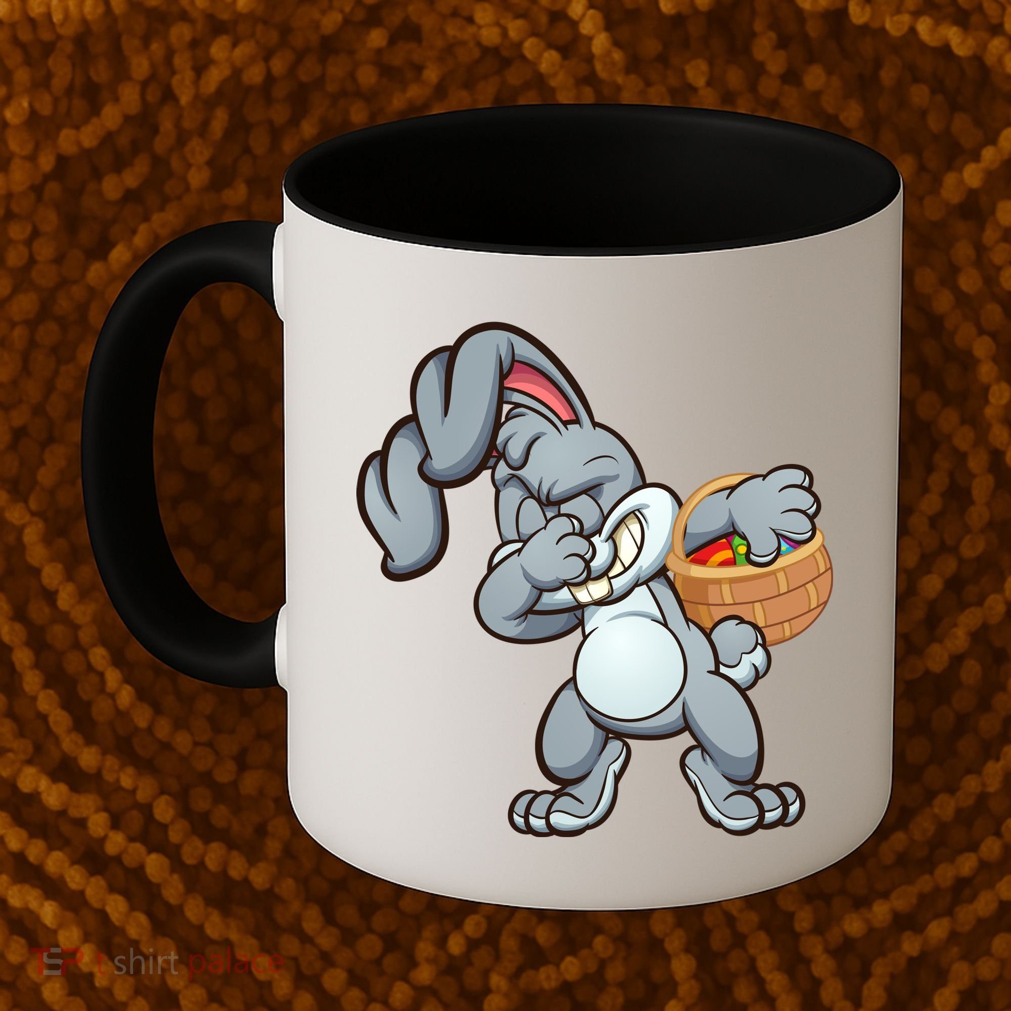 Dabbing Bunny Coffee Mug