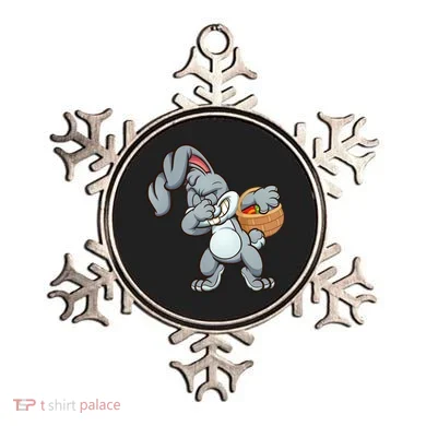 Dabbing Bunny Ornament