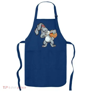 Dabbing Bunny Apron