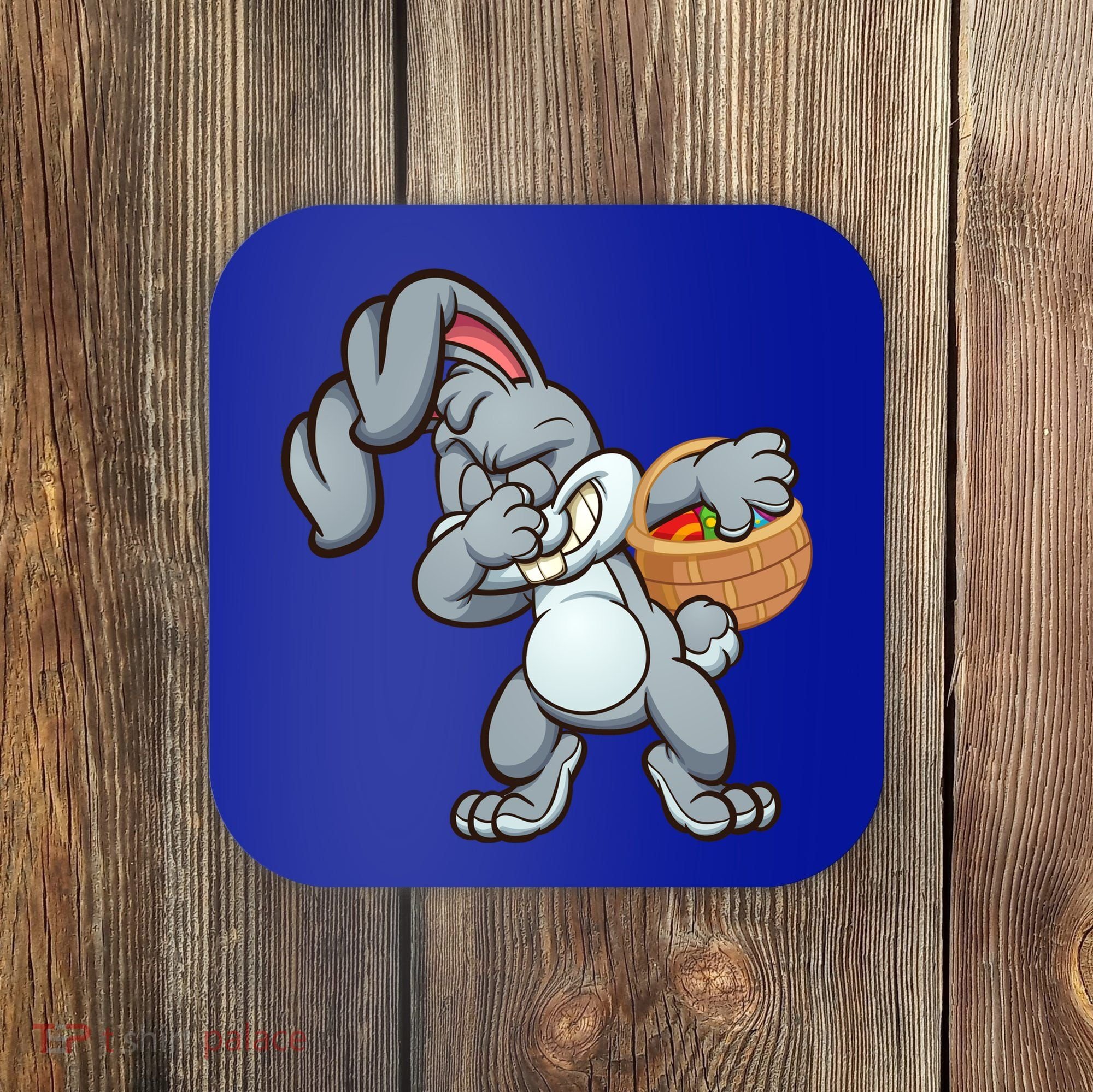 Dabbing Bunny Coaster