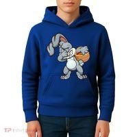 Dabbing Bunny Kids Hoodie thumb 4