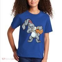 Dabbing Bunny Kids T-Shirt thumb 2