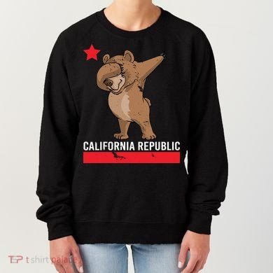 Dabbing California Republic Bear Women's Sweatshirt