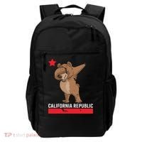 Dabbing California Republic Bear Backpack thumb 0