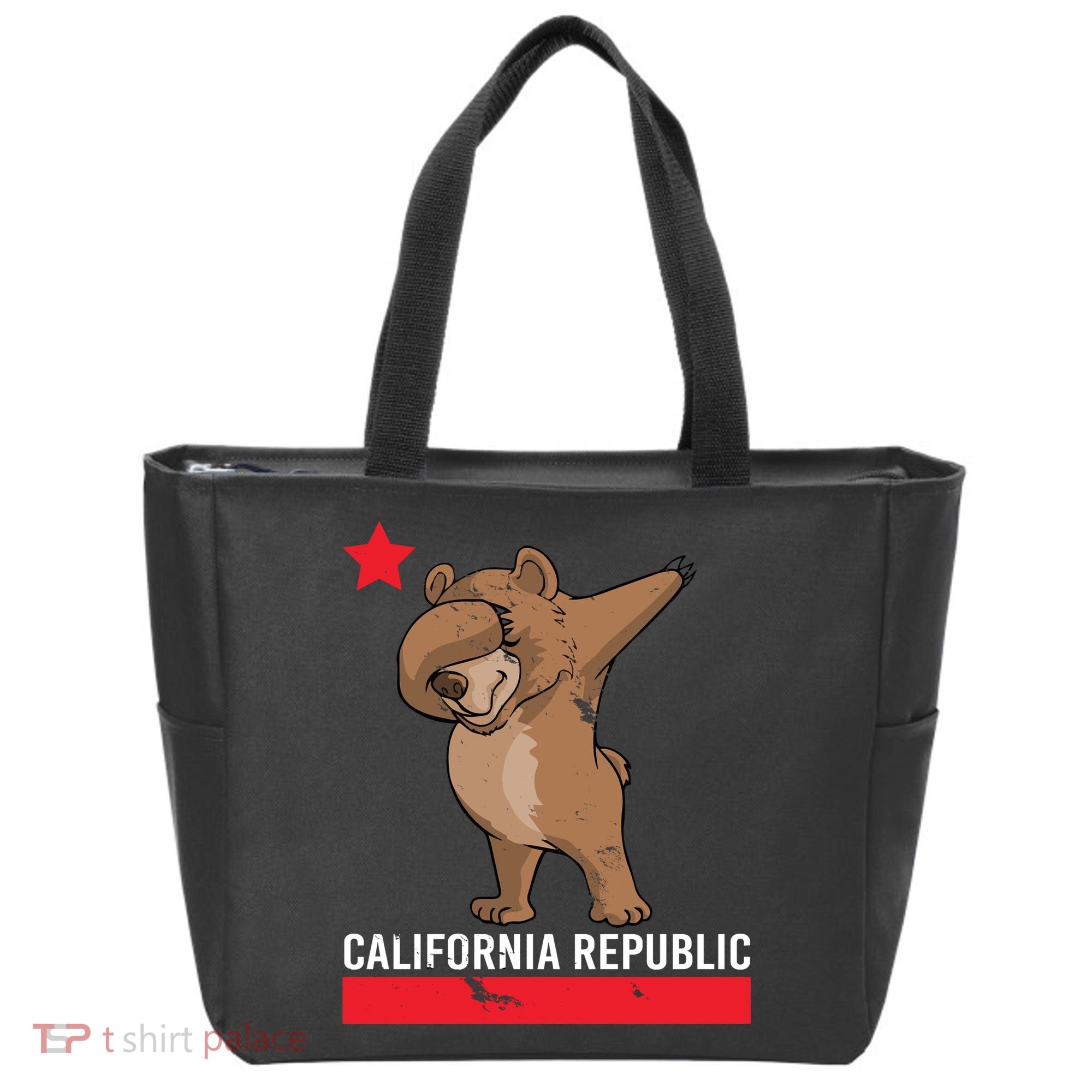 Dabbing California Republic Bear Tote Bag
