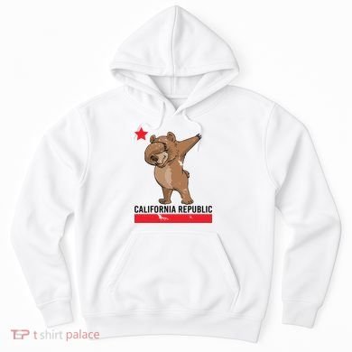 Dabbing California Republic Bear Hoodie