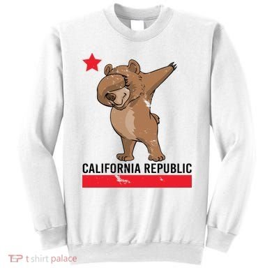 Dabbing California Republic Bear Sweatshirt