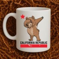 Dabbing California Republic Bear Coffee Mug thumb 2