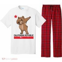 Dabbing California Republic Bear Pajama Set thumb 0