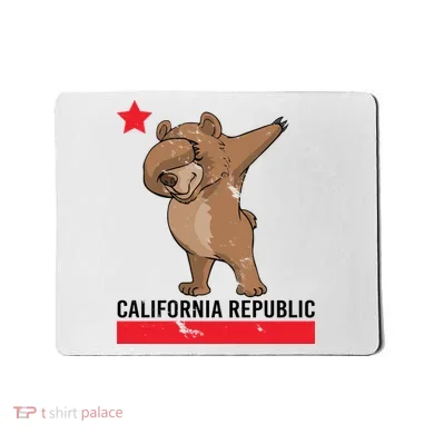 Dabbing California Republic Bear Mousepad