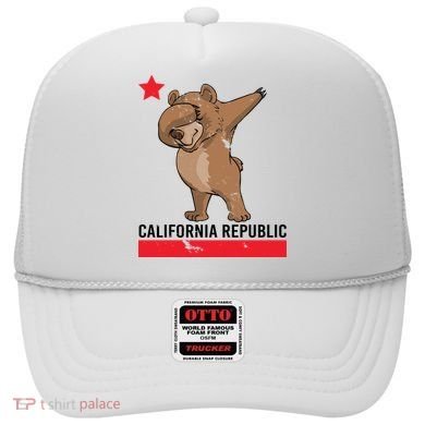 Dabbing California Republic Bear Hat