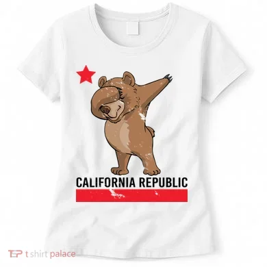 Dabbing California Republic Bear Women's T-Shirt