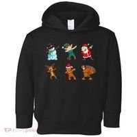 Dabbing Christmas Characters Toddler Hoodie thumb 0