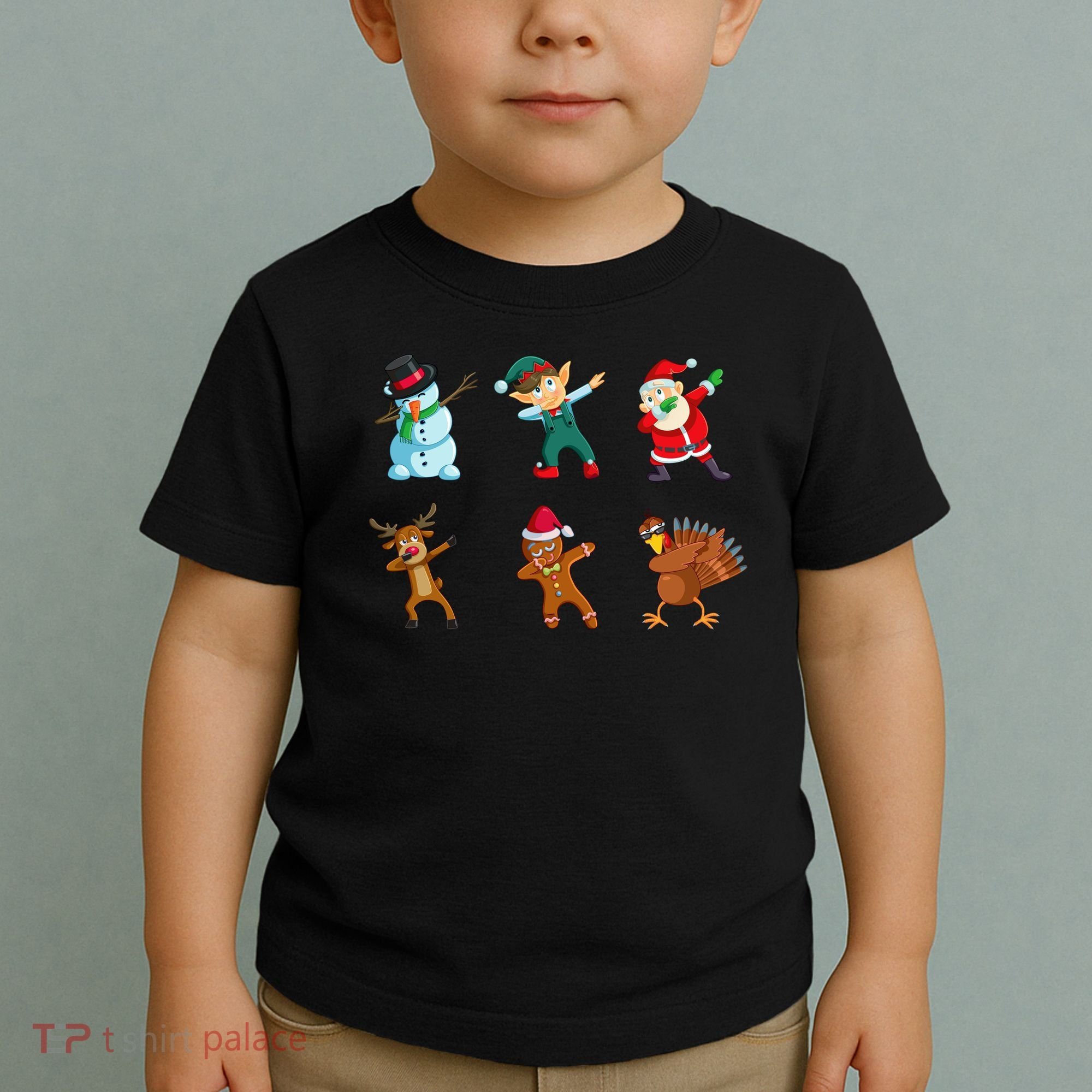 Dabbing Christmas Characters Toddler T-Shirt