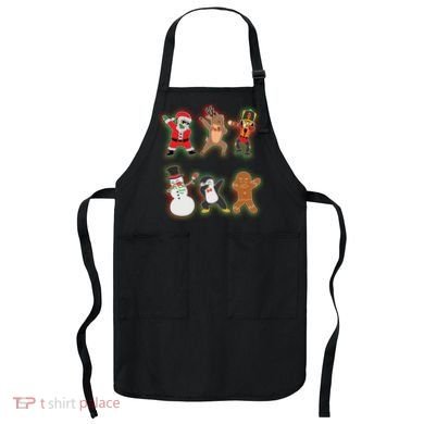 Dabbing Christmas Characters Santa Dab Apron