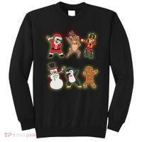 Dabbing Christmas Characters Santa Dab Sweatshirt thumb 0