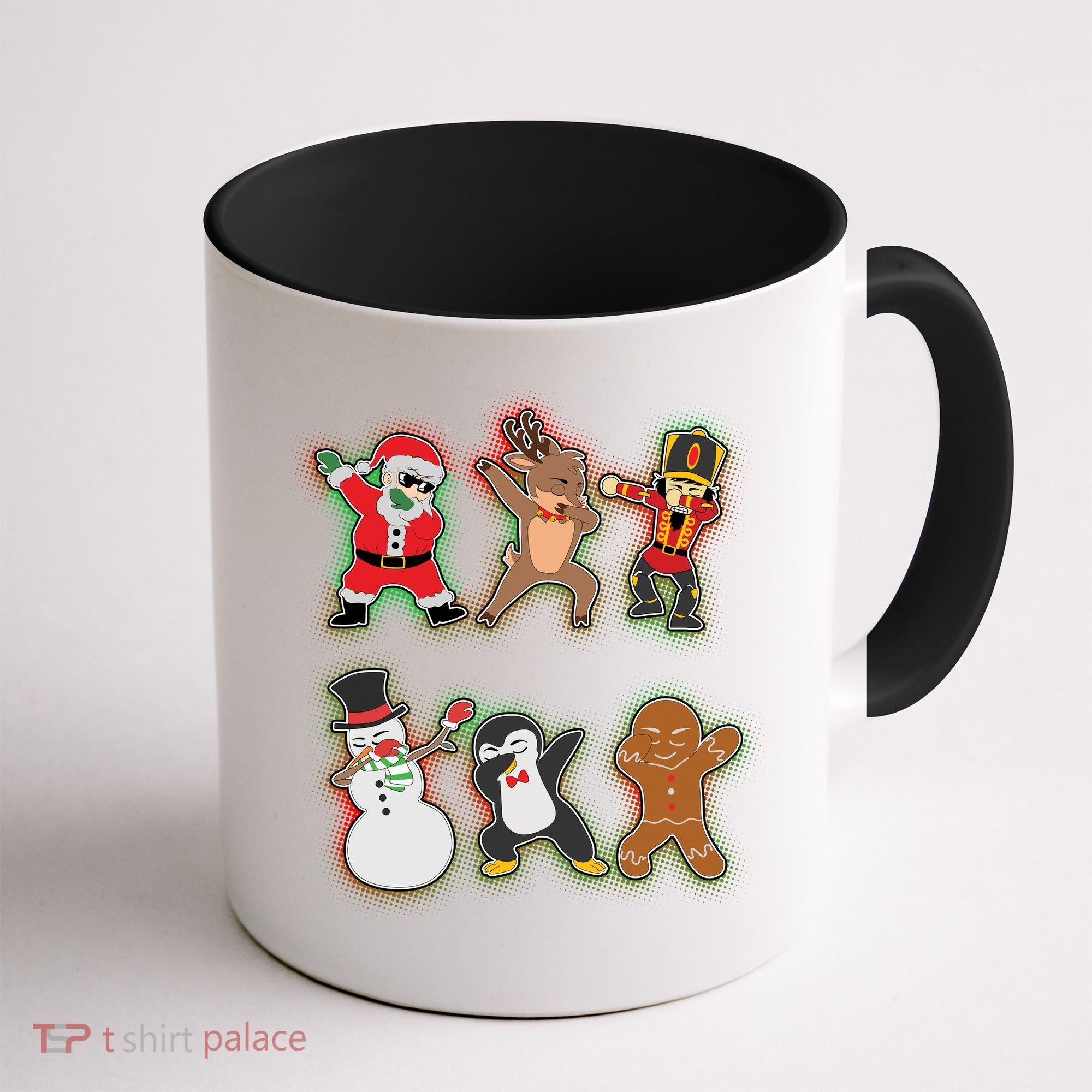 Dabbing Christmas Characters Santa Dab Coffee Mug