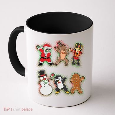 Dabbing Christmas Characters Santa Dab Coffee Mug