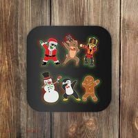 Dabbing Christmas Characters Santa Dab Coaster thumb 0