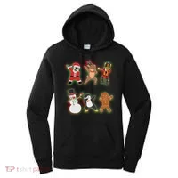Dabbing Christmas Characters Santa Dab Women's Hoodie thumb 0