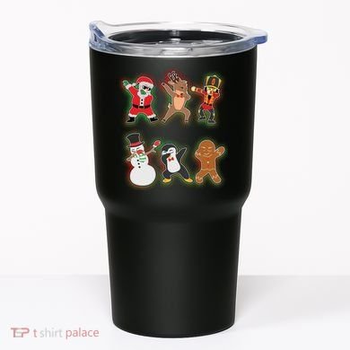 Dabbing Christmas Characters Santa Dab Tumbler
