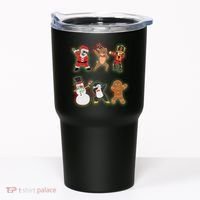 Dabbing Christmas Characters Santa Dab Tumbler thumb 0