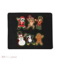 Dabbing Christmas Characters Santa Dab Mousepad thumb 0